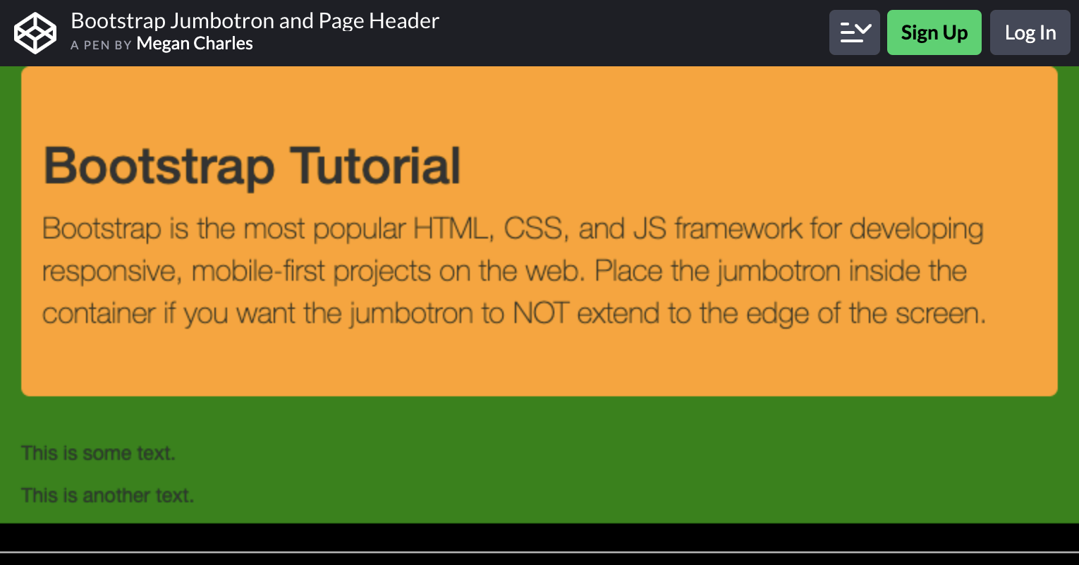 Bootstrap Jumbotron Examples That Can Offer A Better User Experience