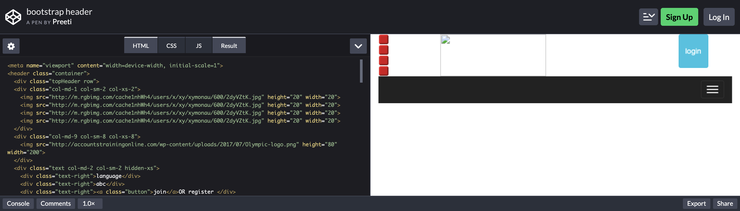 Beautiful and Unique Bootstrap Header Examples Inspirations