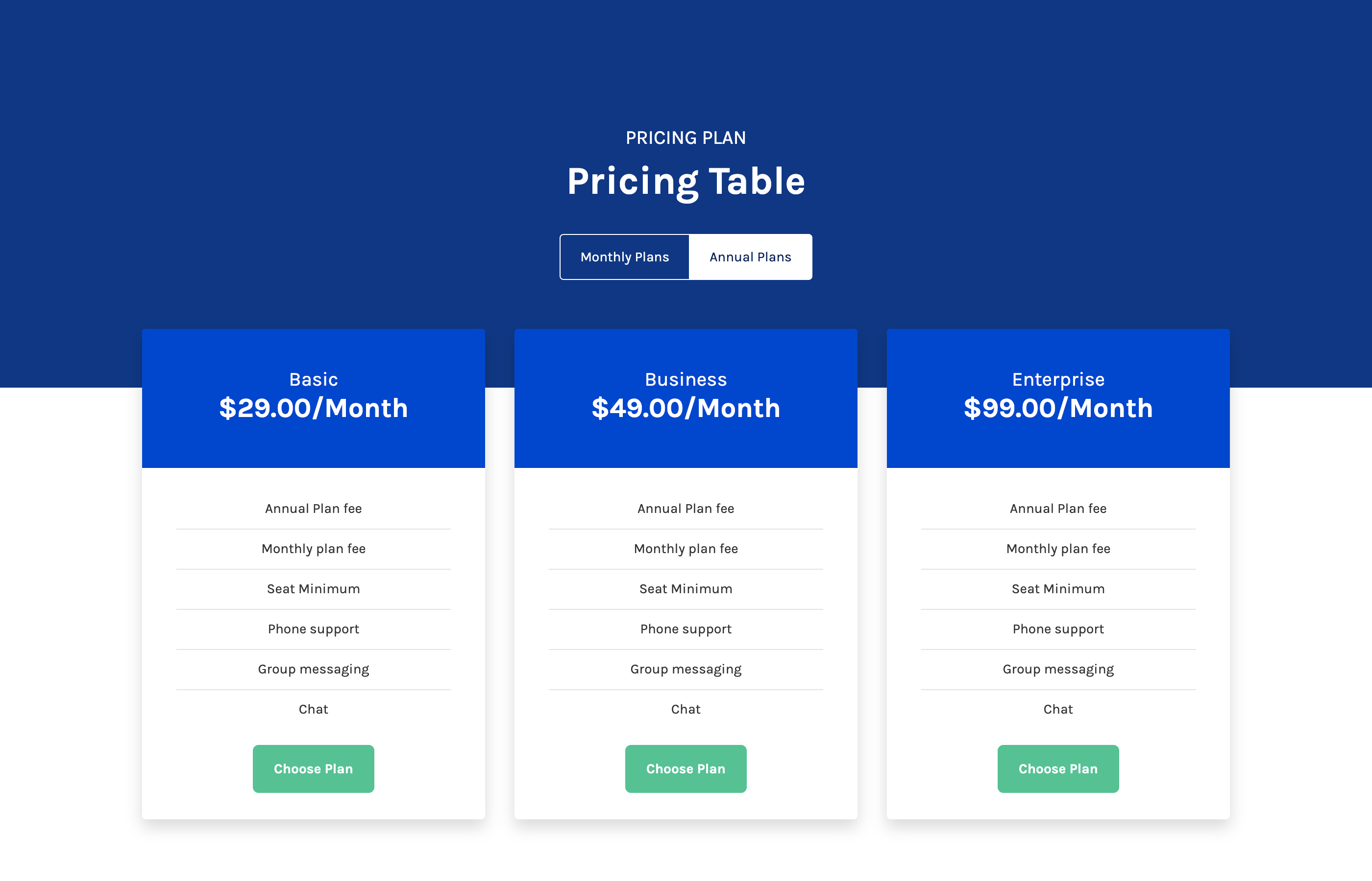 Best Bootstrap Pricing Table Templates For Inspiration