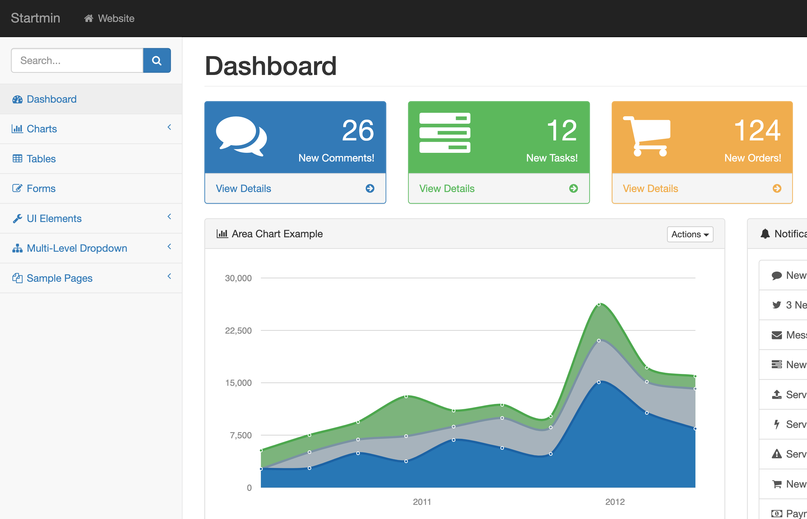 Download 25+ Free Bootstrap Simple Admin Templates for 2024