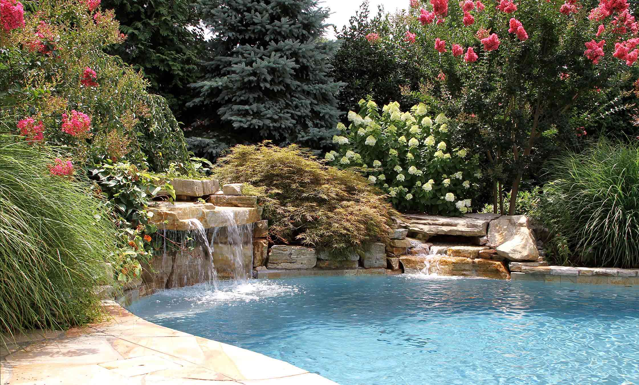 Sea Girt Lakefront Retreat Natural Pool Borab Landscape, NJ