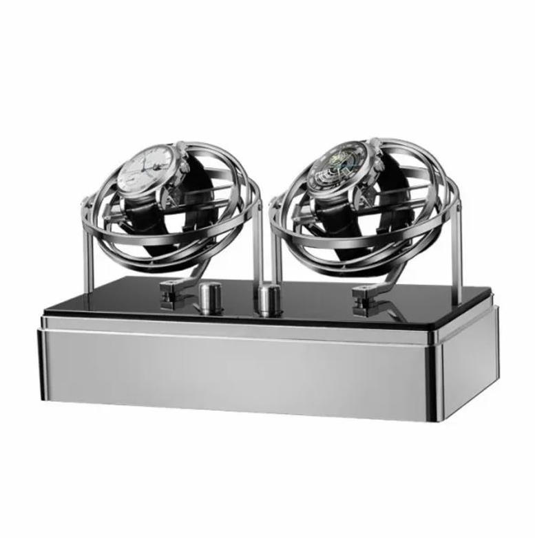 WATCH WİNDER İKİLİ (ORBİT WATCH WİNDER) SILVER Bora Saat