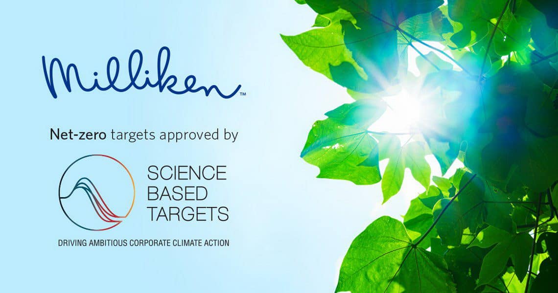 Milliken & Company Commits to NetZero Future Borchers A Milliken Brand