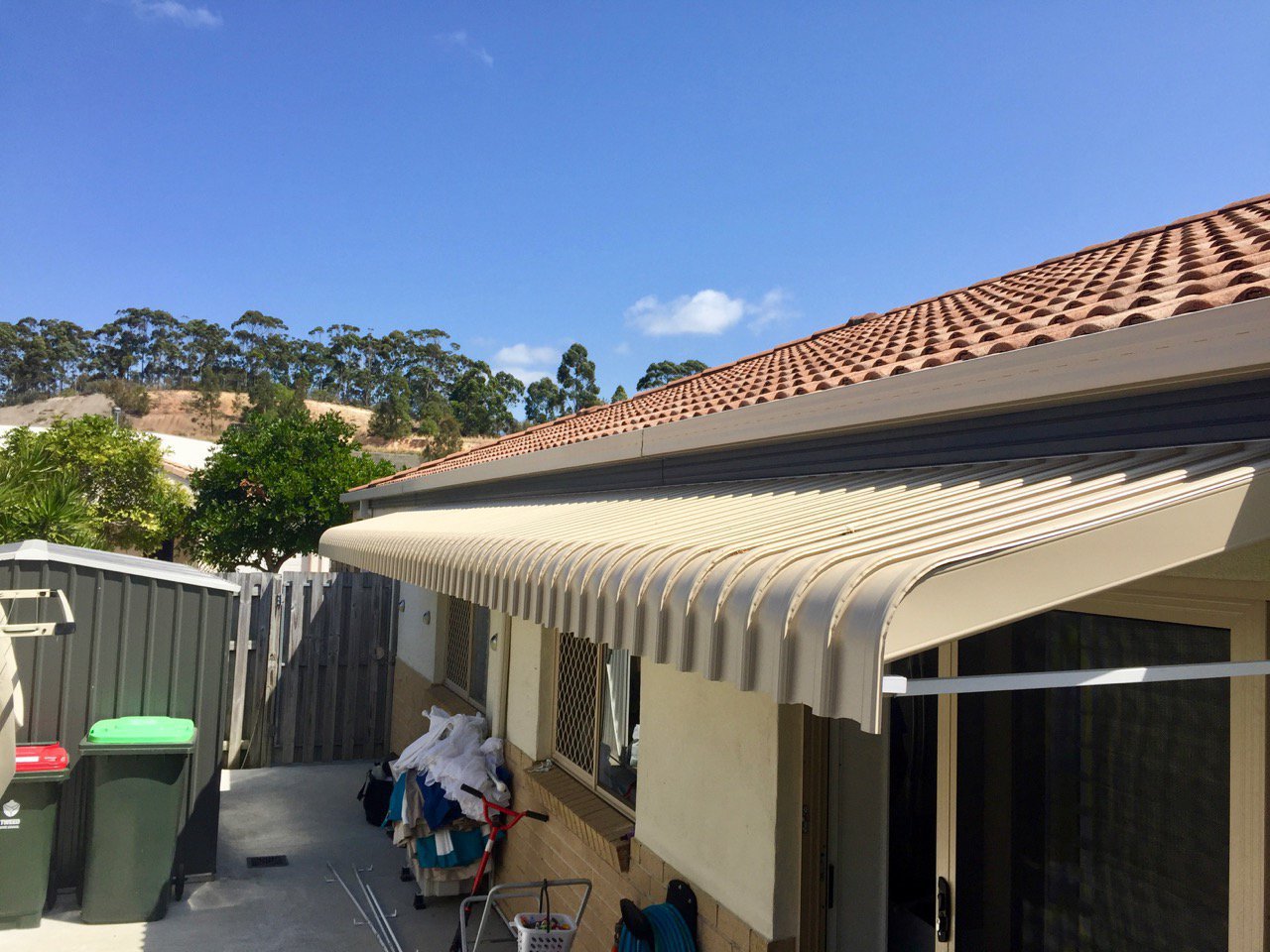 Fixed Aluminium Awnings Border Blinds Shutters and Awnings Tweed