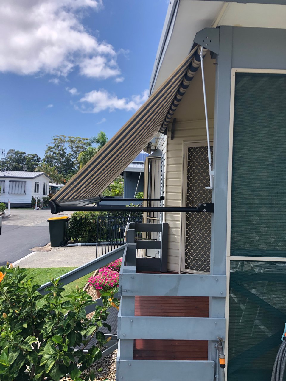 Pivot Arm Awnings Border Blinds Shutters and Awnings Tweed Heads