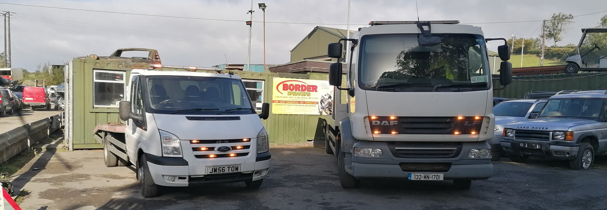 Border Breakers Car parts from Monaghan's leading car breaker and dismantler in Broomfield