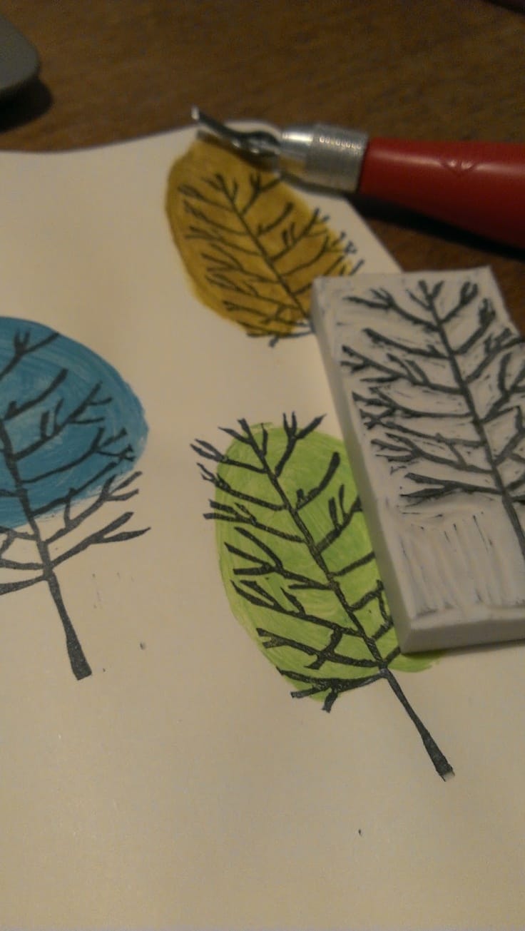 Art Lesson: Easy Printmaking in the Classroom Incredible.