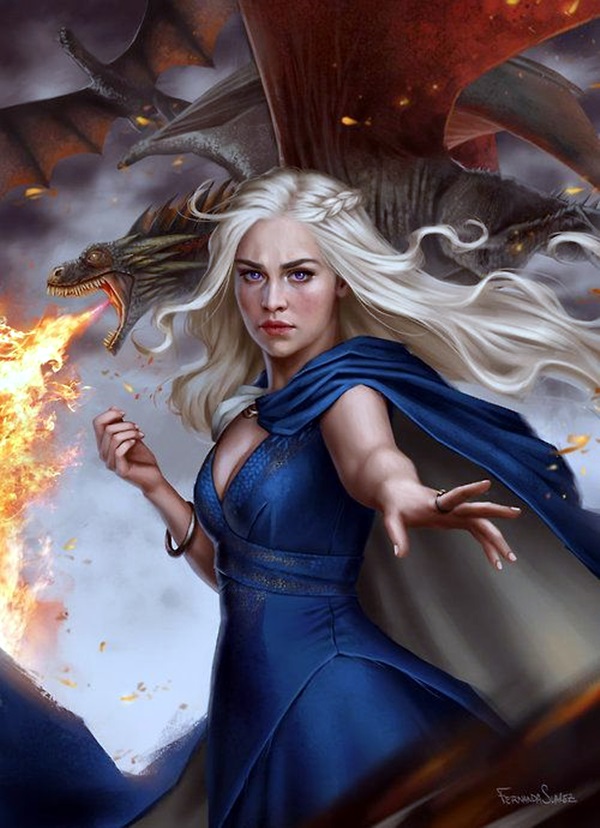 40 Best Examples of GAME OF THRONES ART