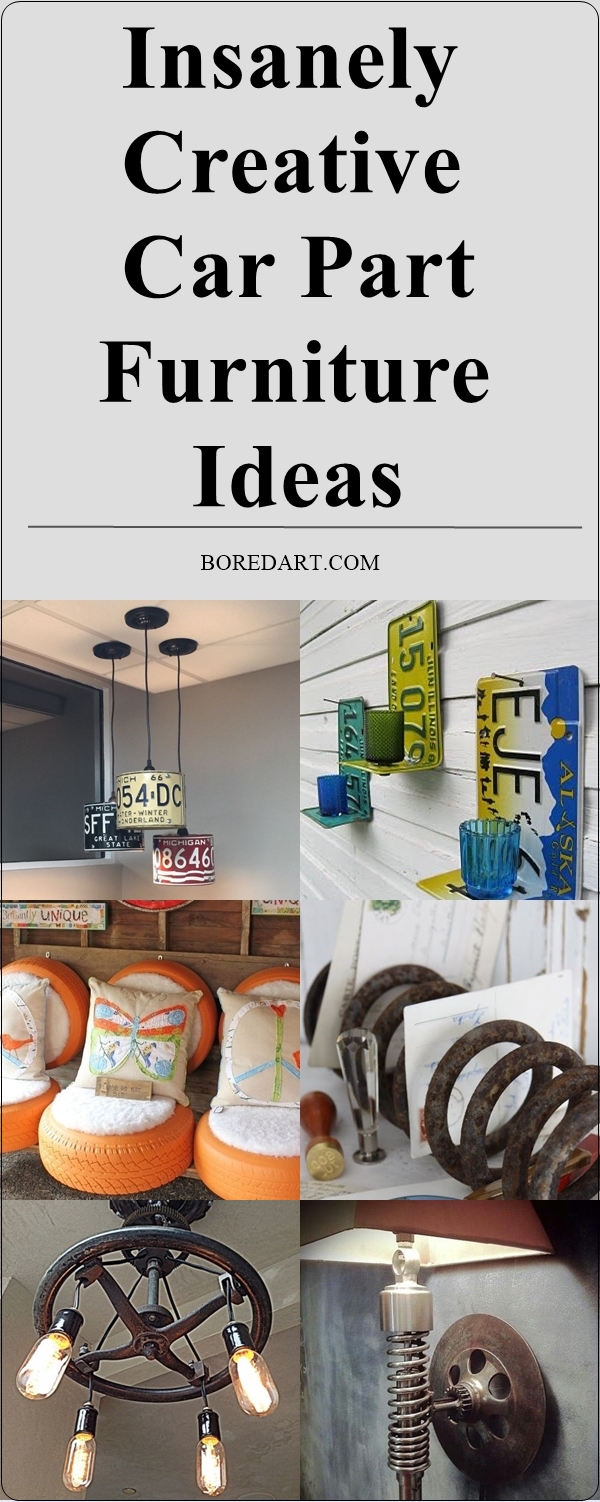 40 Insanely Creative Car Part Furniture Ideas Bored Art