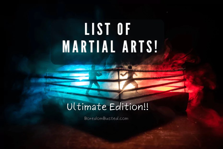 List Of Martial Arts All Types & Styles Broken Down! (2023)