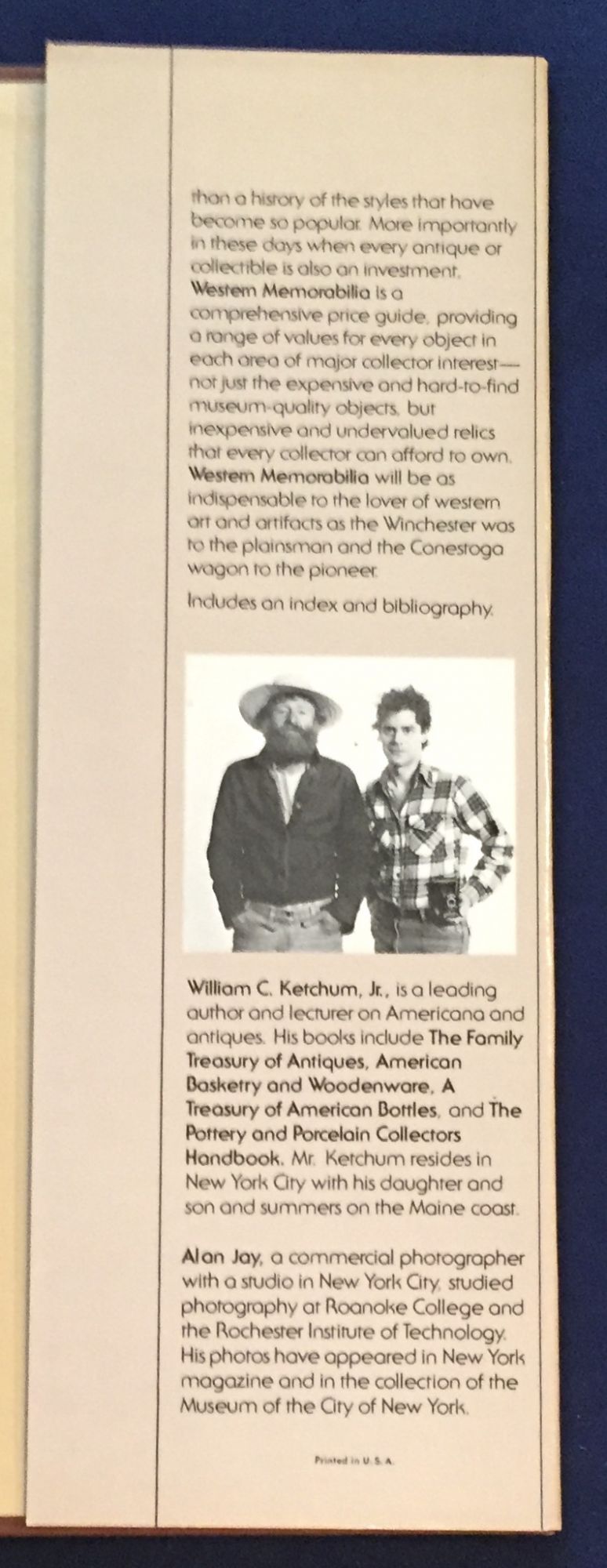 WESTERN MEMORABILIA; Collectibles of the Old West / by William C