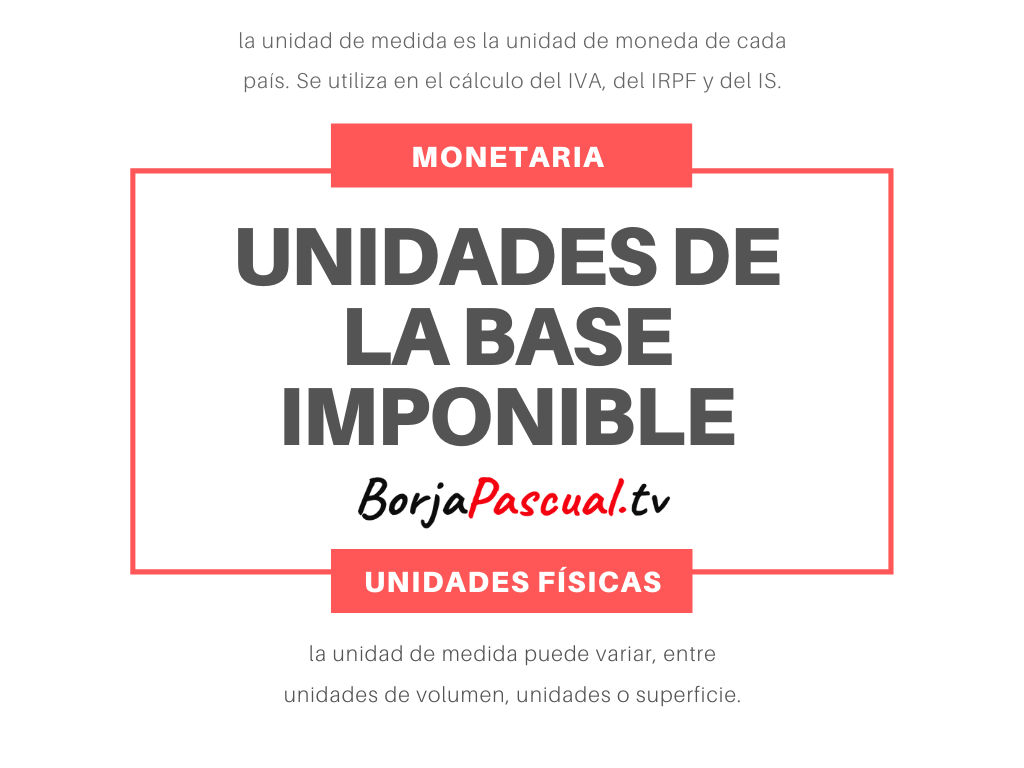 ¿Qué es la Base Imponible? impuestos, facturas,