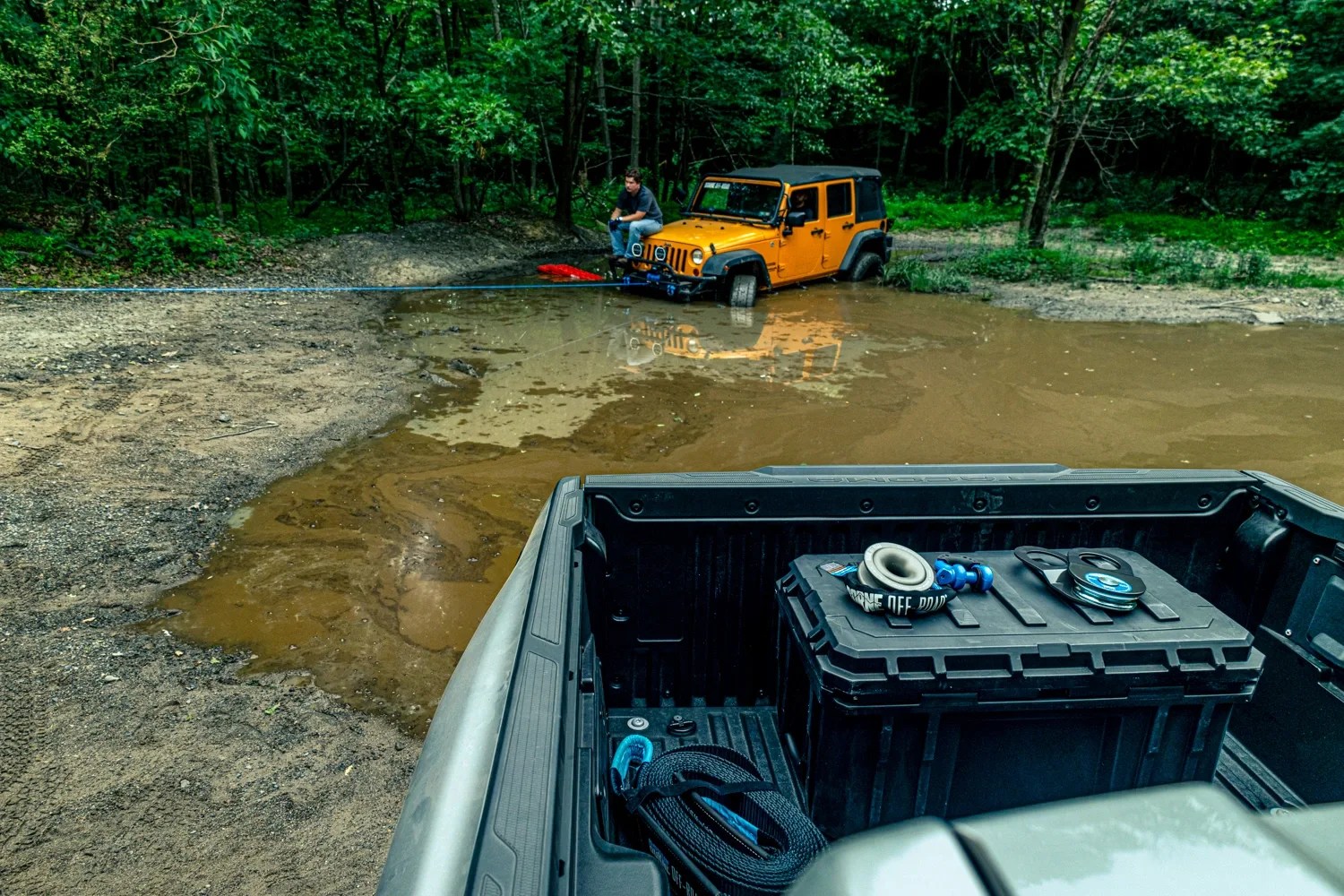 How To Use a Winch Borne OffRoad