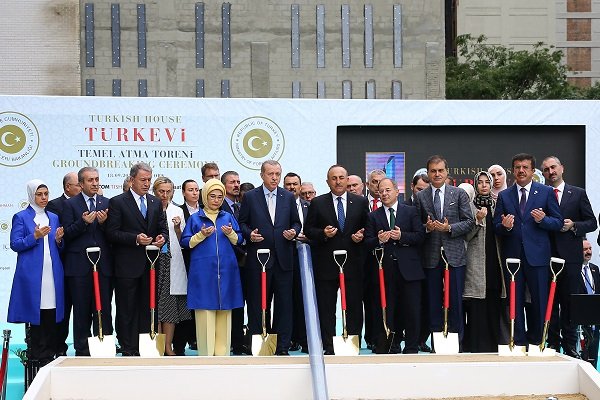 Erdoğan, BM'ye görevini hatırlatacak binanın temelini attı! Borsatek