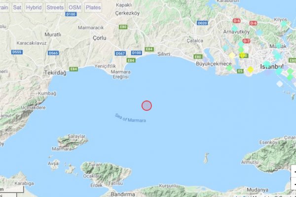 İstanbul'da deprem oldu Borsatek