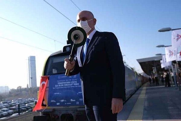 Maltepe'den dรถnen รin treni bu defa Ankara'ya ulaลtฤฑ Borsatek