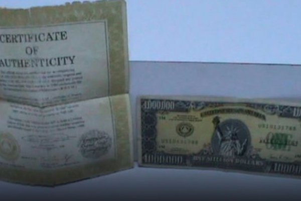 İstanbul'da 1 milyon dolarlık banknot Borsatek