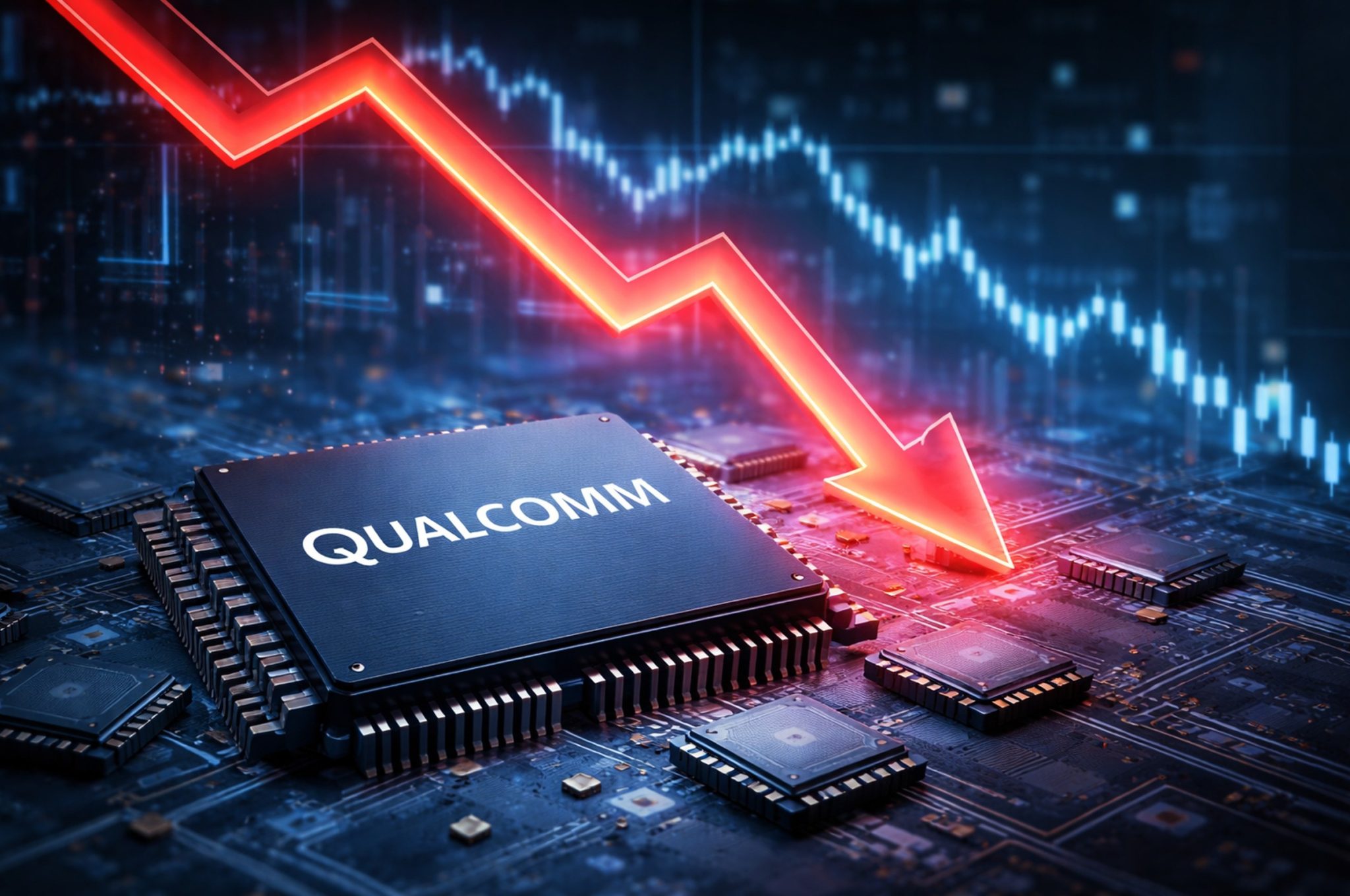 Bellek kıtlığı uyarısı yapan Qualcomm hisseleri çakıldı Borsatek