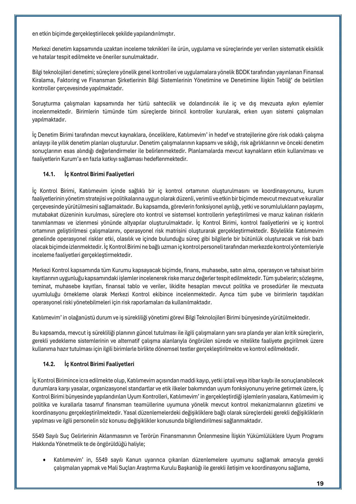 30.06.2026 Tarihli Faaliyet Raporu.pdf — sayfa 22