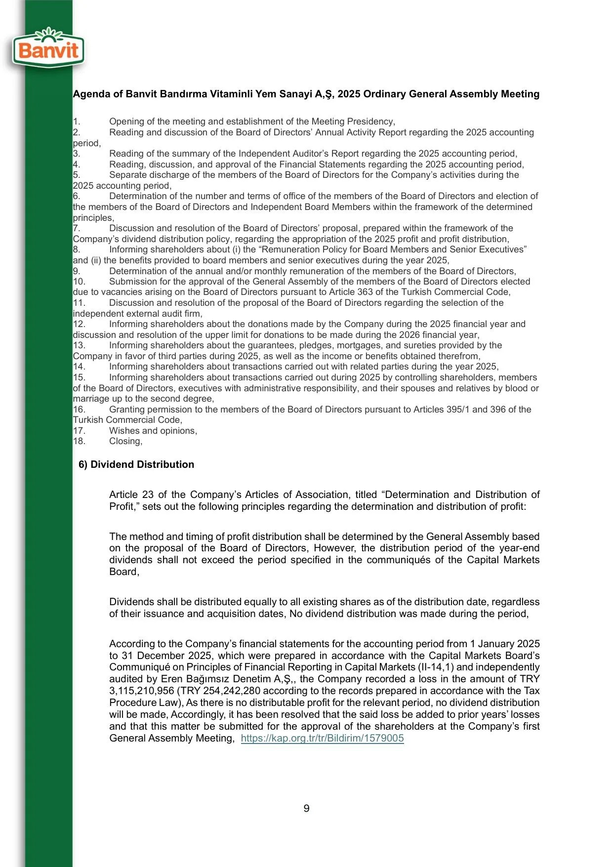 ฤฐNGฤฐLฤฐZCE BANVฤฐT FAALฤฐYET RAPORU 30.06.2026.pdf โ sayfa 11