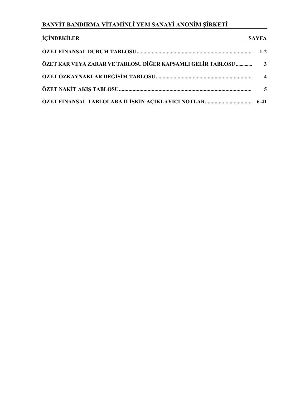 Banvit Finansal Rapor 30.06.2026 TR.pdf โ sayfa 3