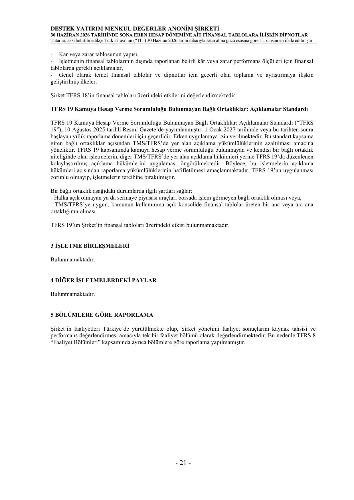 Destek Yatirim 30.06.2026 Finansal Rapor_final.pdf — sayfa 24