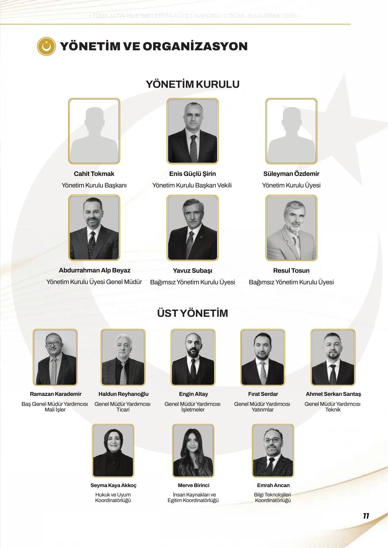 Türk Altın İşletmeleri A.Ş. Faaliyet Raporu (30.06.2026).pdf — sayfa 14