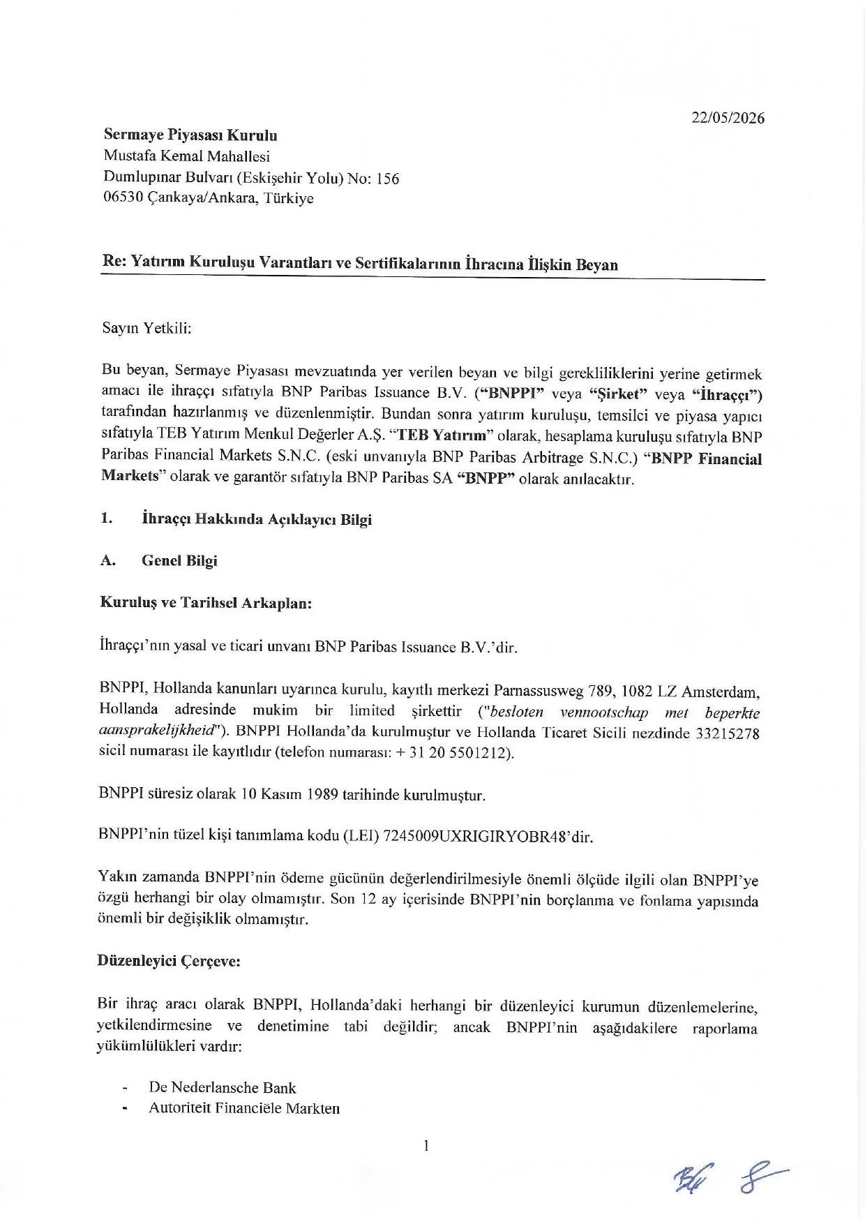 BNPP - IHRACCI BNPP IBV - BEYAN YAZISI.pdf โ sayfa 1