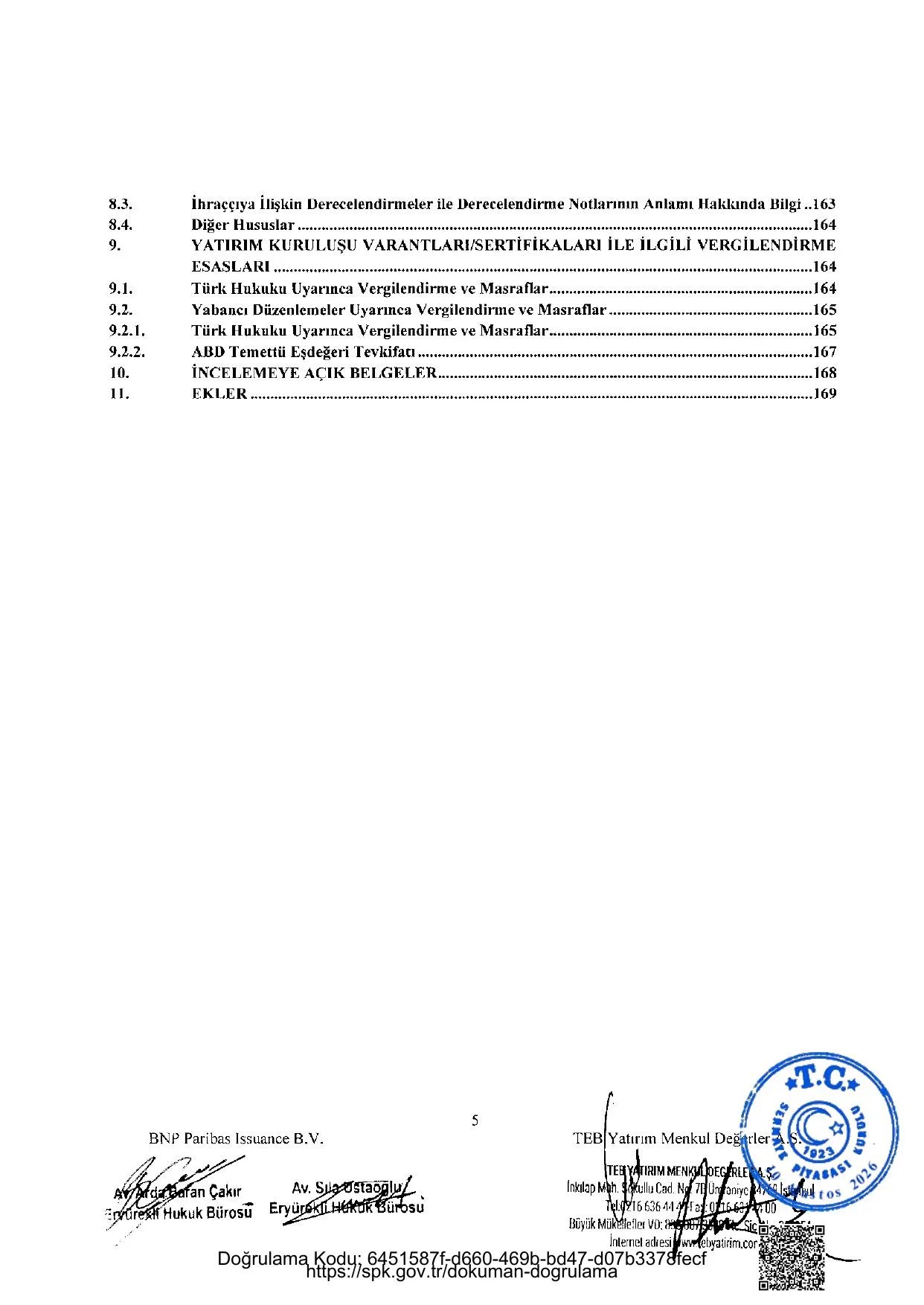 BNPP - SPK ONAYLI SERMAYE PIYASASI ARACI NOTU (13 AGUSTOS 2026 IHRACI) - 1.pdf โ sayfa 5