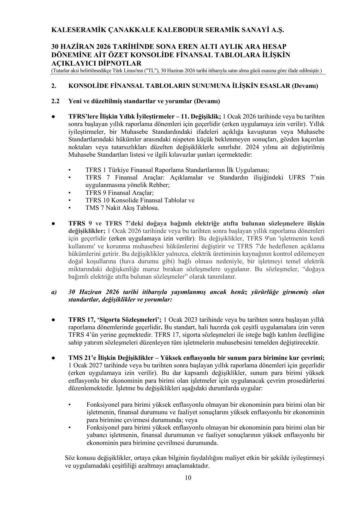 Kaleseramik  30.06.2026 Finansal Rapor.pdf — sayfa 14
