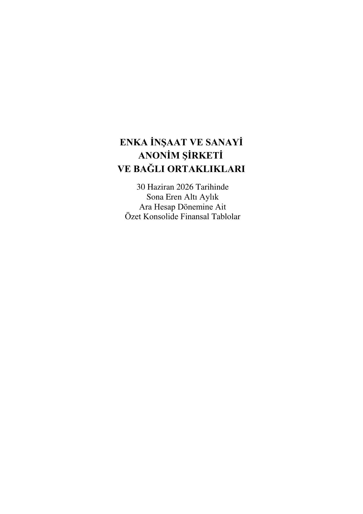 Enka 30.06.2026 Raporu.pdf — sayfa 1
