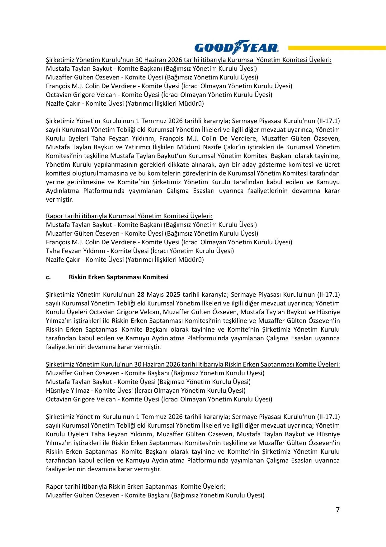Goodyear 2026 2.Dönem Faaliyet Raporu.pdf — sayfa 8