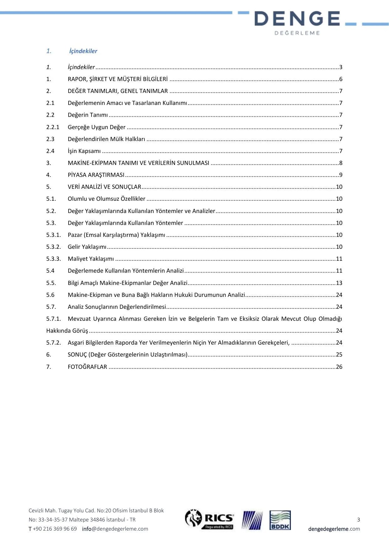 EK-5g 12.02.2026 tarih ve TKNK-202500008 Makine Ekipman Deฤerleme Raporu.pdf โ sayfa 3