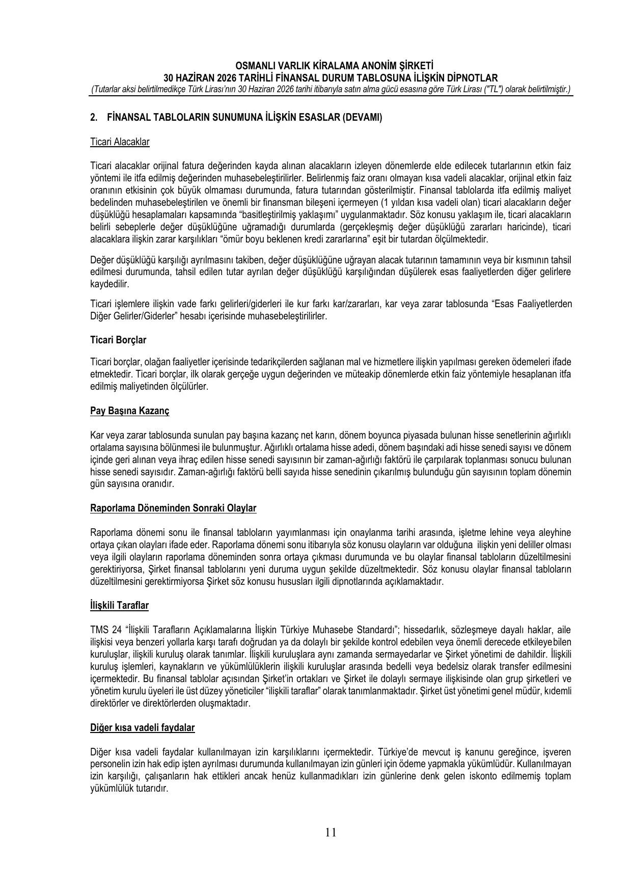 Osmanlฤฑ Varlฤฑk Kiralama A.ล. SPK TR 30.06.2026.pdf โ sayfa 14