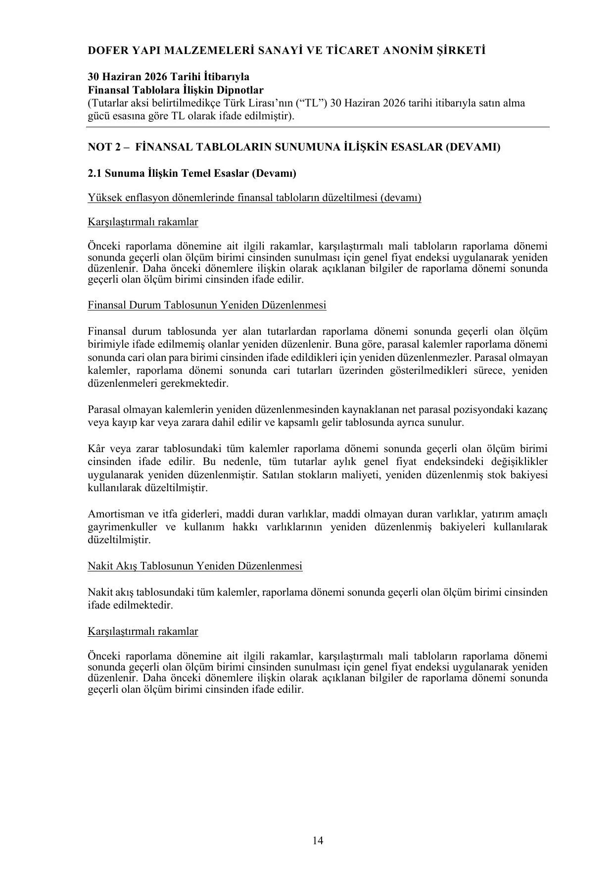 30.06.2026 Baฤฤฑmsฤฑz Denetim Raporu.pdf โ sayfa 14