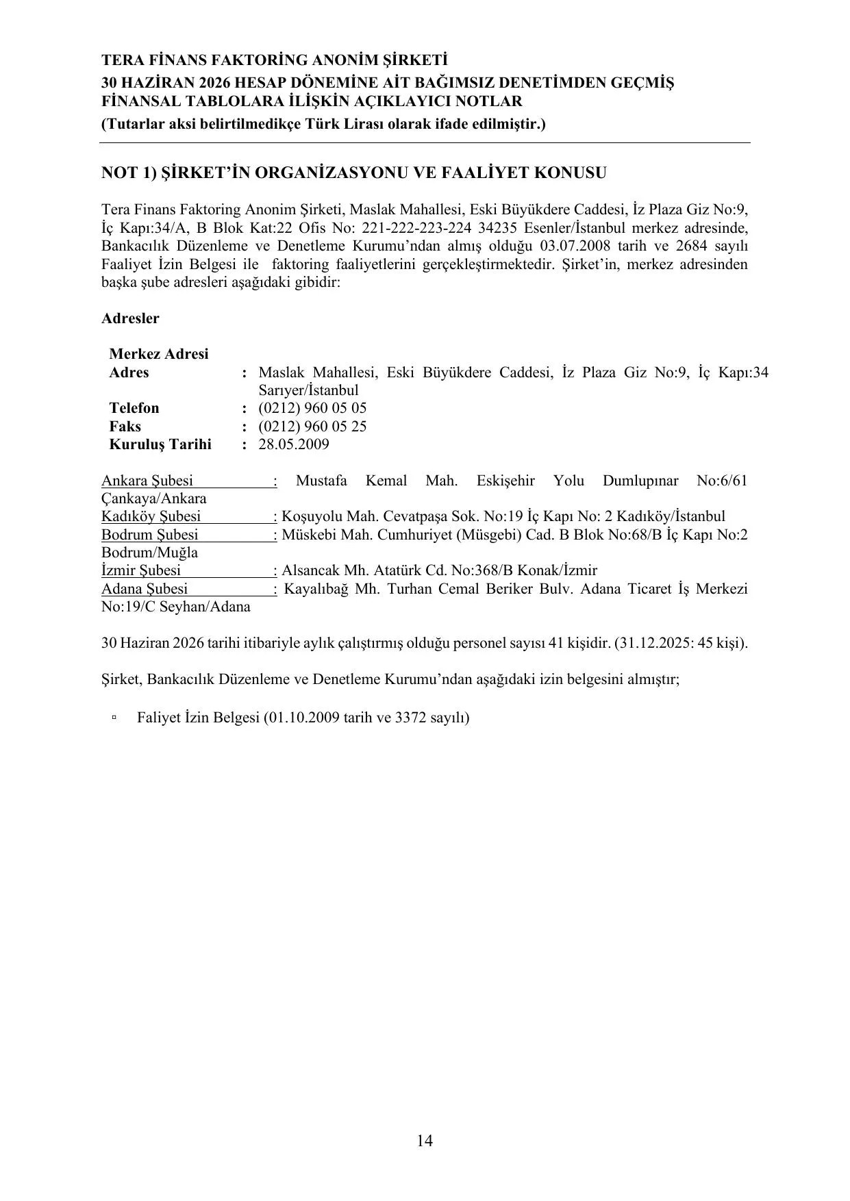 30.06.26 Tera Finans Faktoring A.ล. BDR.pdf โ sayfa 14