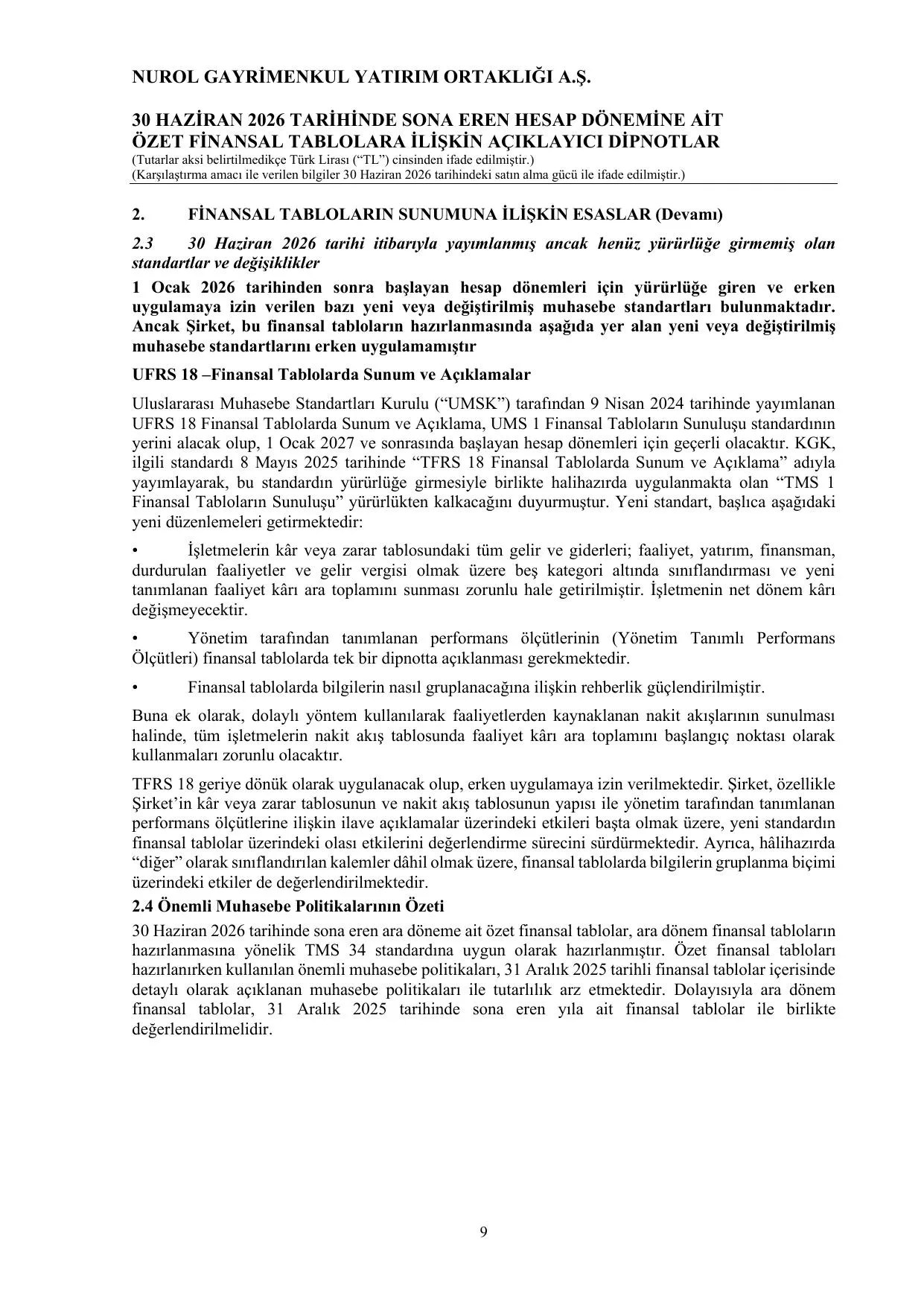 Nurol GYO 30.06.2026 Final Rapor.pdf — sayfa 14