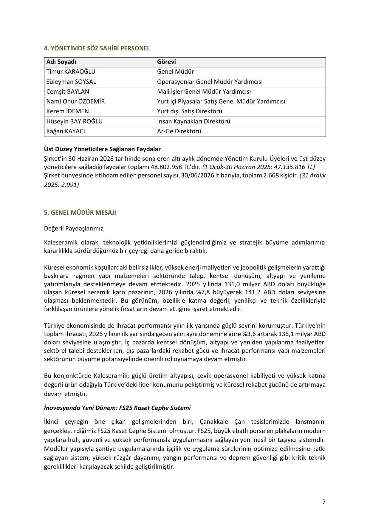 Kaleseramik Ara Dรถnem Faaliyet Raporu_30.06.2026.pdf โ sayfa 8