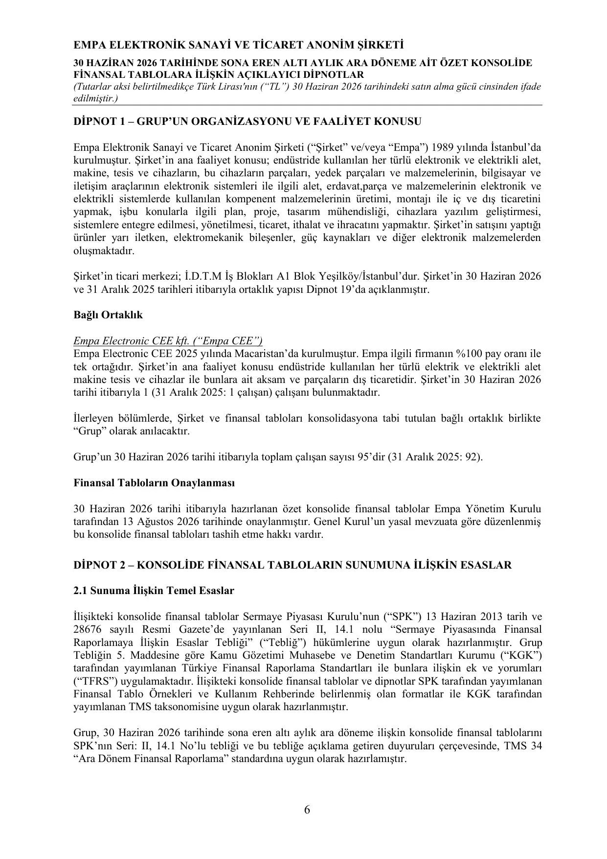 30.06.2026 Finansal Rapor.pdf โ sayfa 10