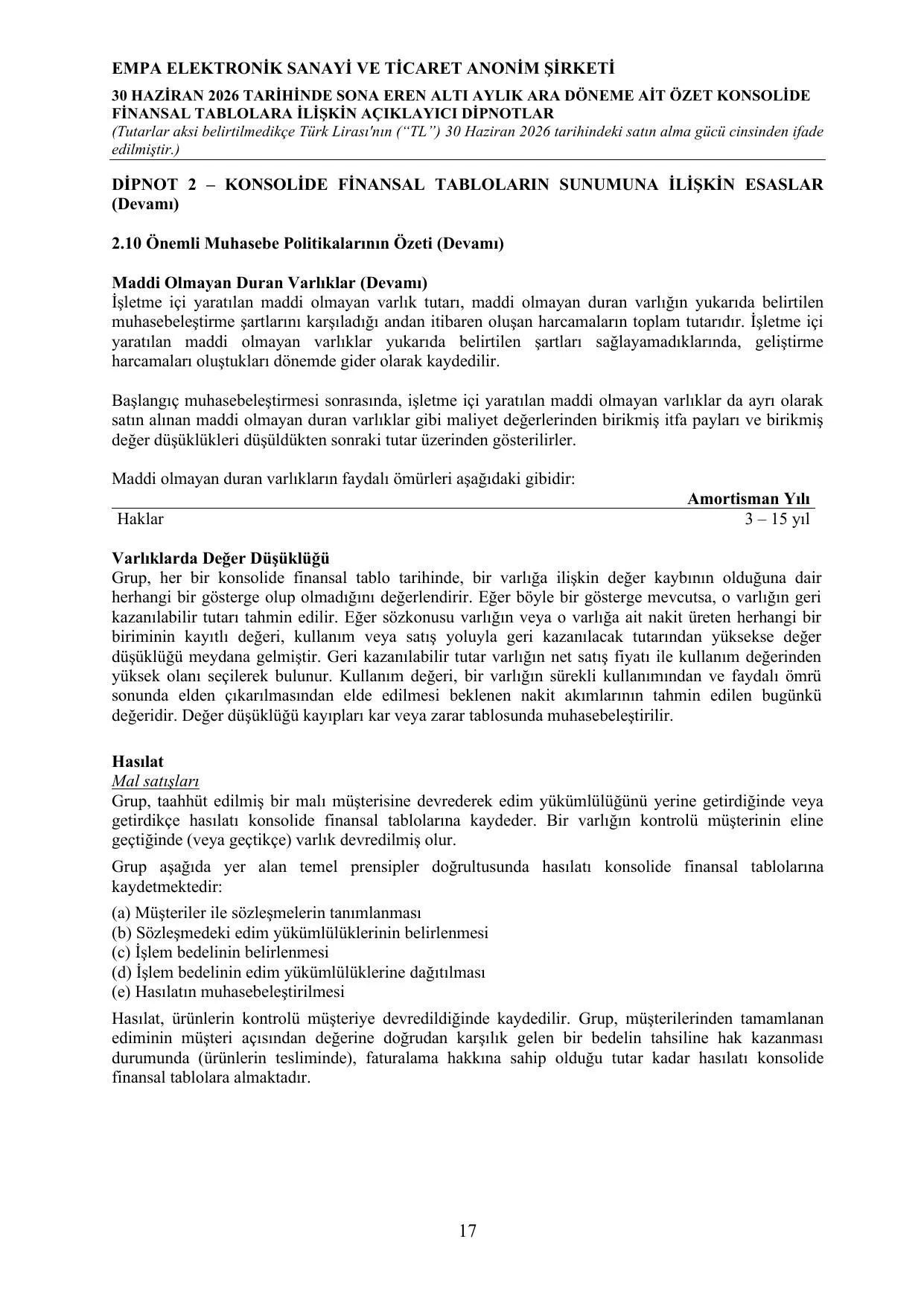 30.06.2026 Finansal Rapor.pdf โ sayfa 21