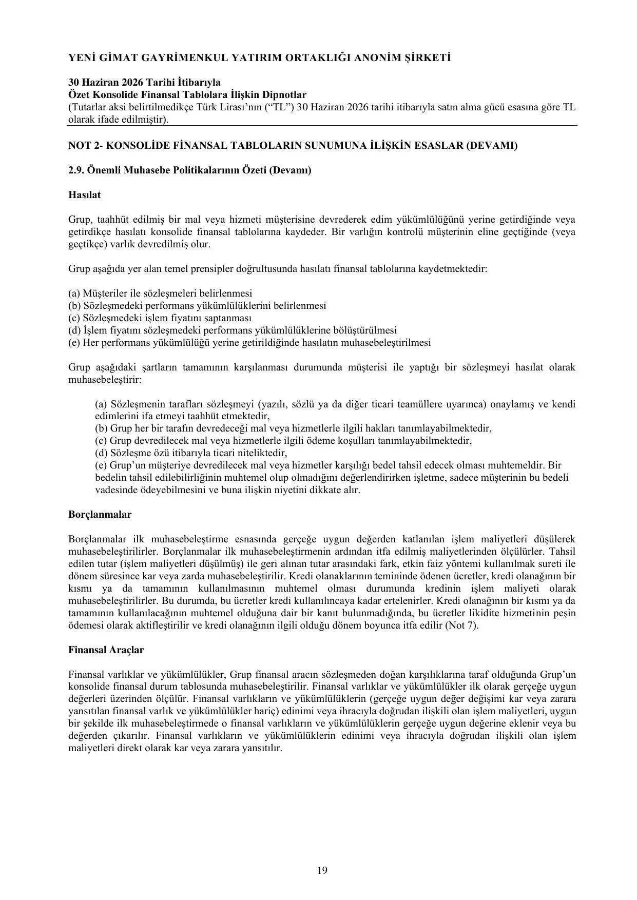 Yeni Gimat Konsolide 30.06.2026.pdf — sayfa 21
