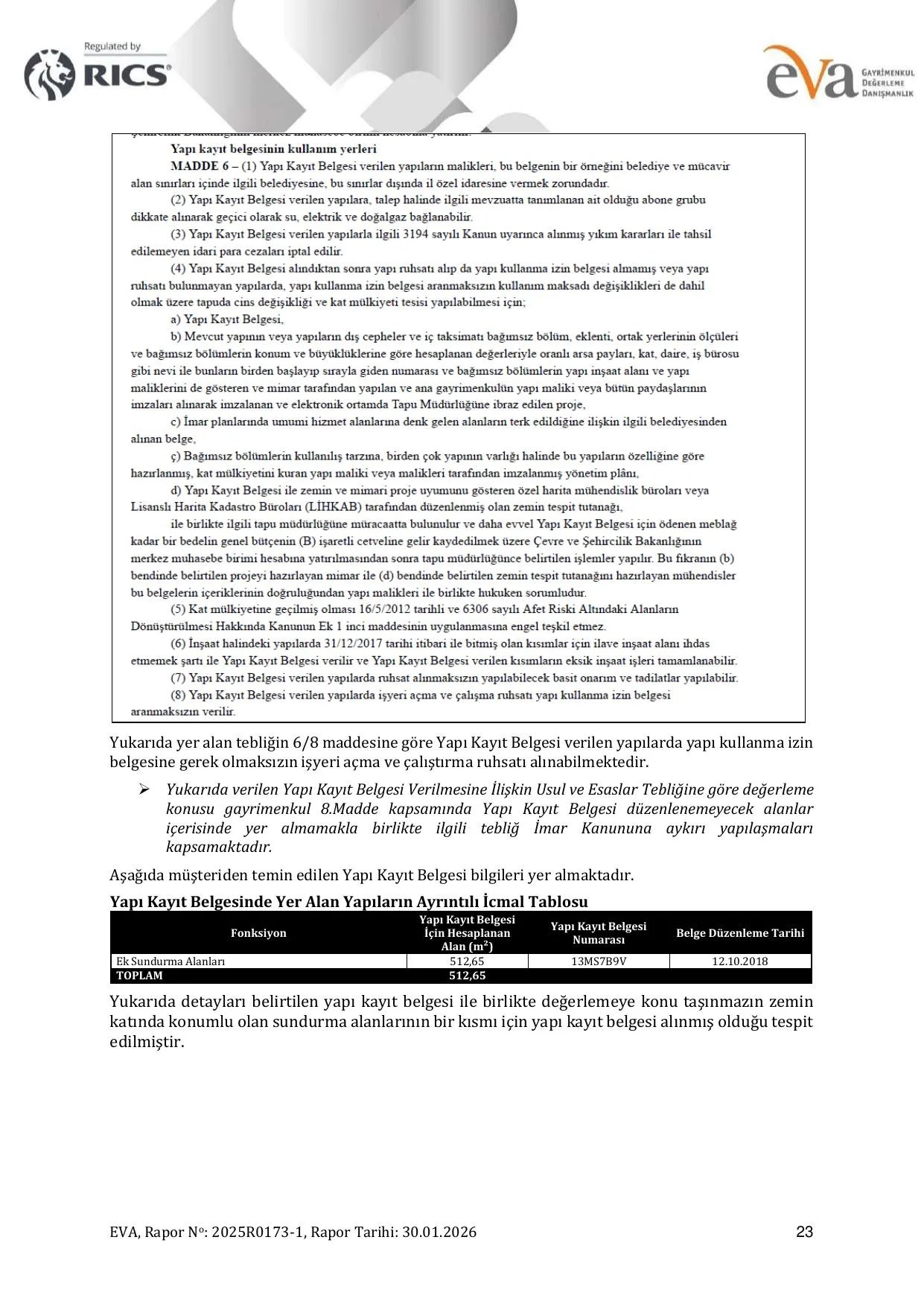 5A. 2025R0173_1_ANKARA YENİMAHALLE MERKEZ BİNA DEĞERLEME RAPORU.pdf — sayfa 23