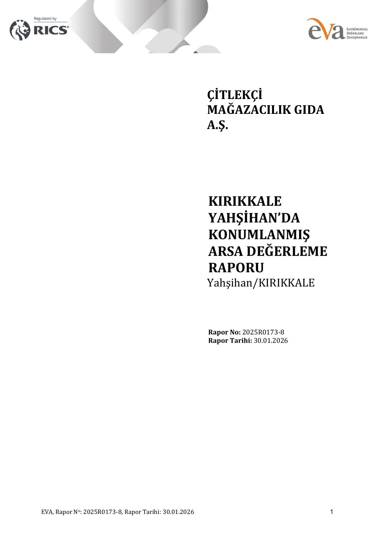 5K. 2025R0173-8_KIRIKKALE ARSA ve TARLA_DEĞERLEME RAPORU.pdf — sayfa 1