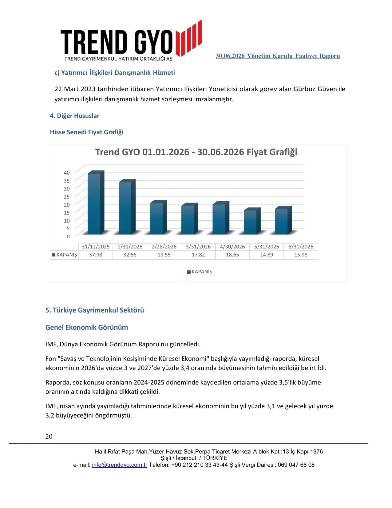 30 HAZİRAN 2026 YÖNETİM KURULU FAALİYET RAPORU.pdf — sayfa 20