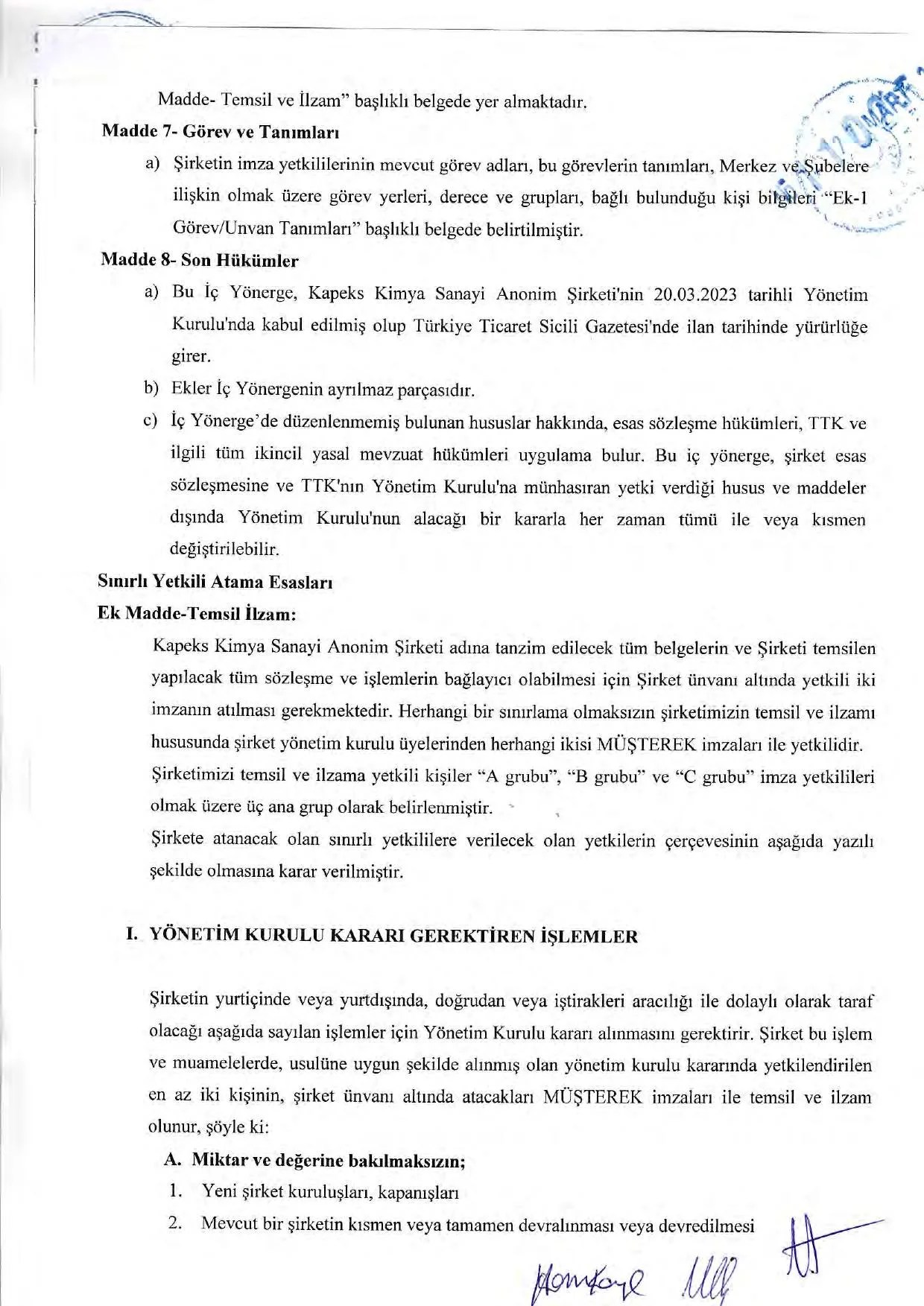 EK 2 Yönetim Kurulu İç Yönergesi.pdf — sayfa 3