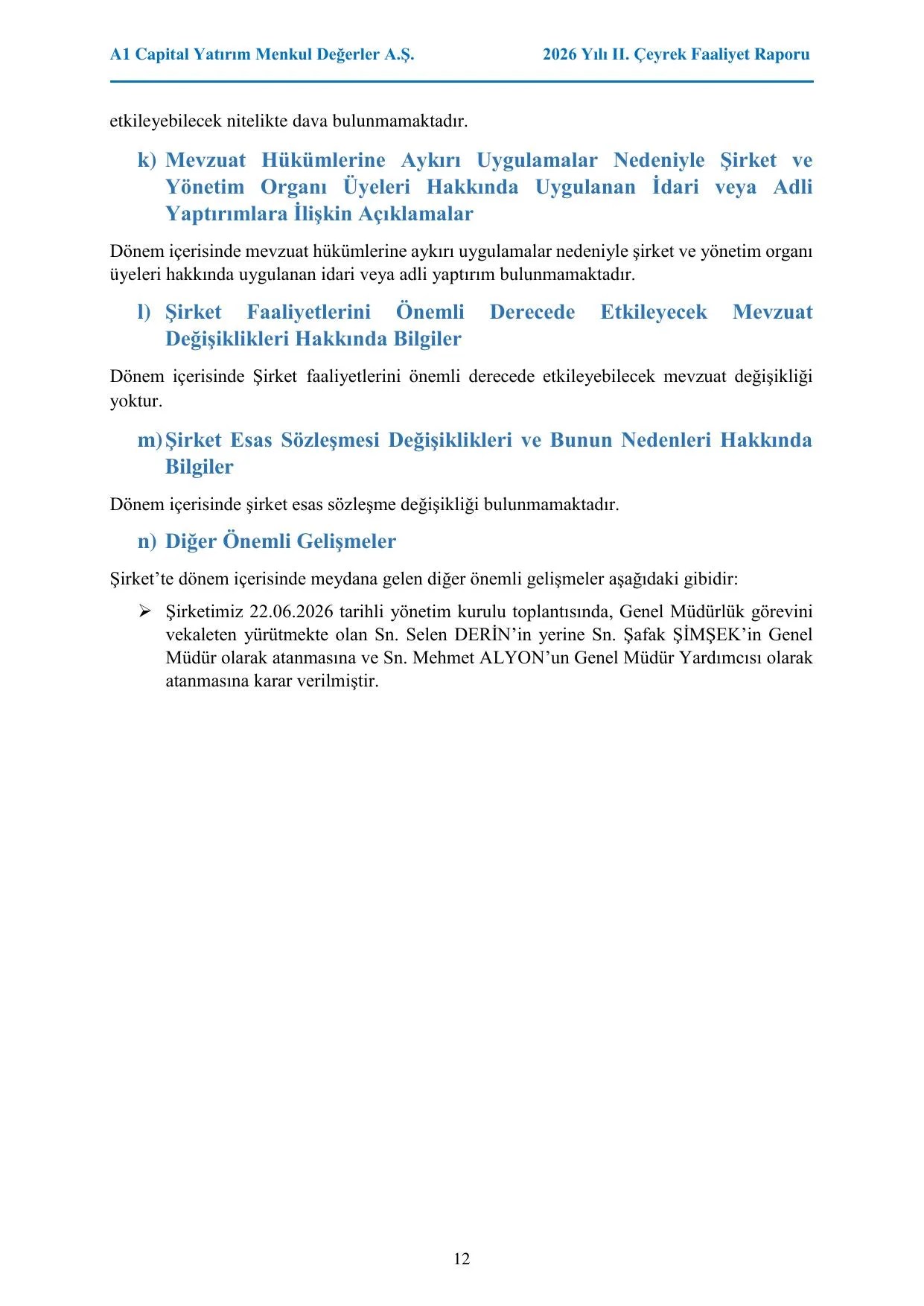 A1CAP Faaliyet Raporu (30.06.2026).pdf โ sayfa 14