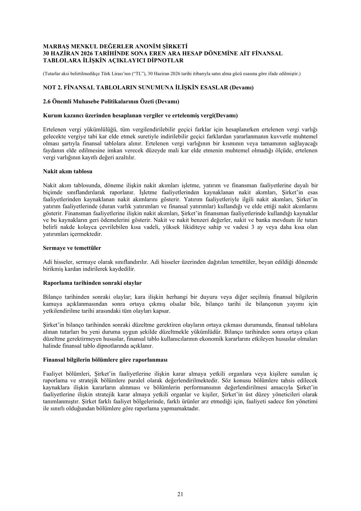 MARBAŞ MENKUL DEĞERLER A.Ş. 30.06.2026-BDR.pdf — sayfa 24