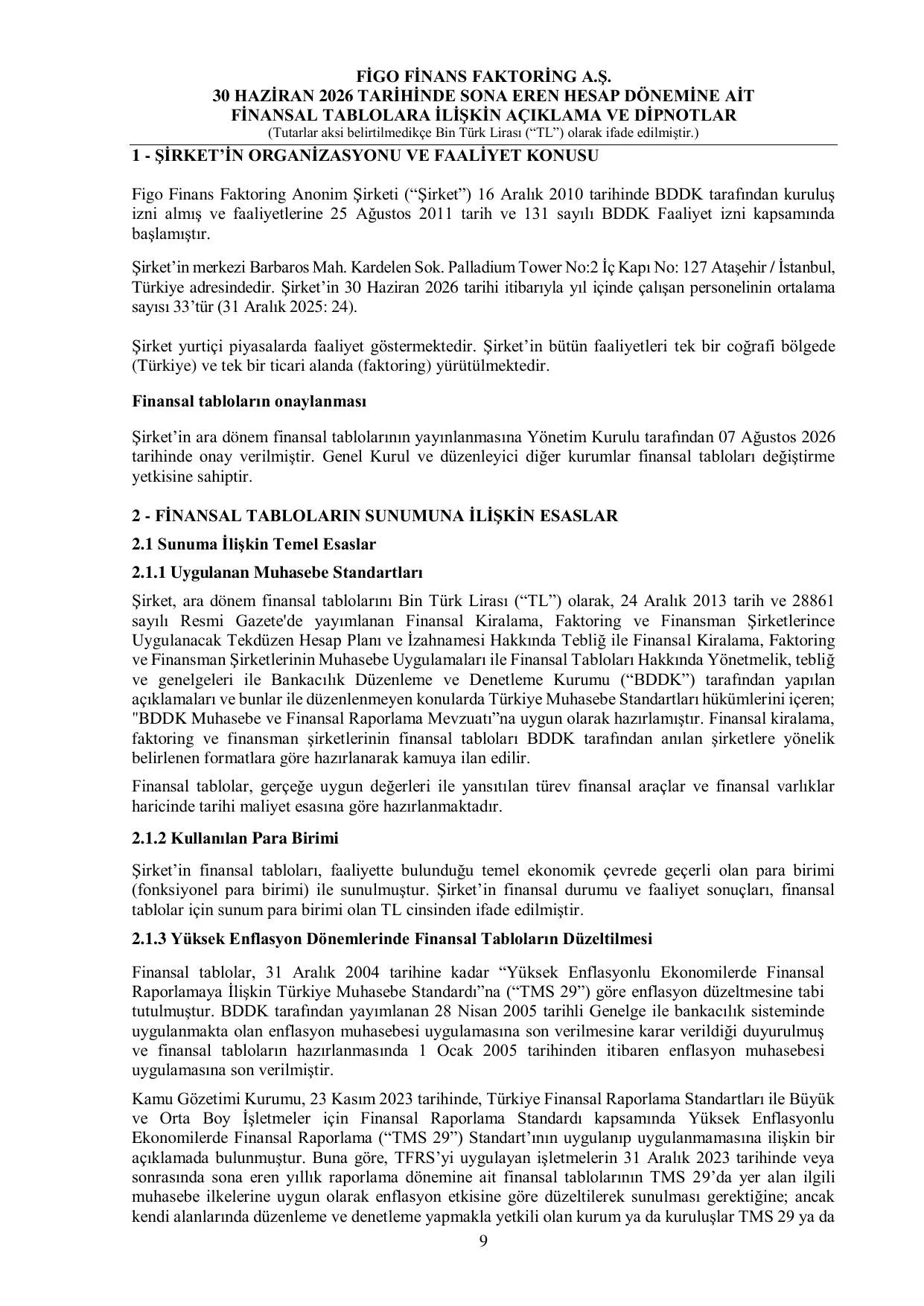 Figo Finans Faktoring_BDDK_30.06.2026.pdf — sayfa 13