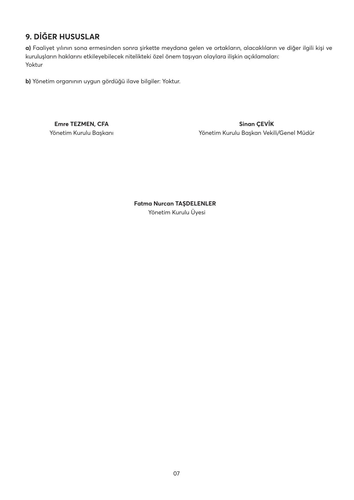 30.06.26 Tera Finans Faaliyet Raporu.pdf — sayfa 8
