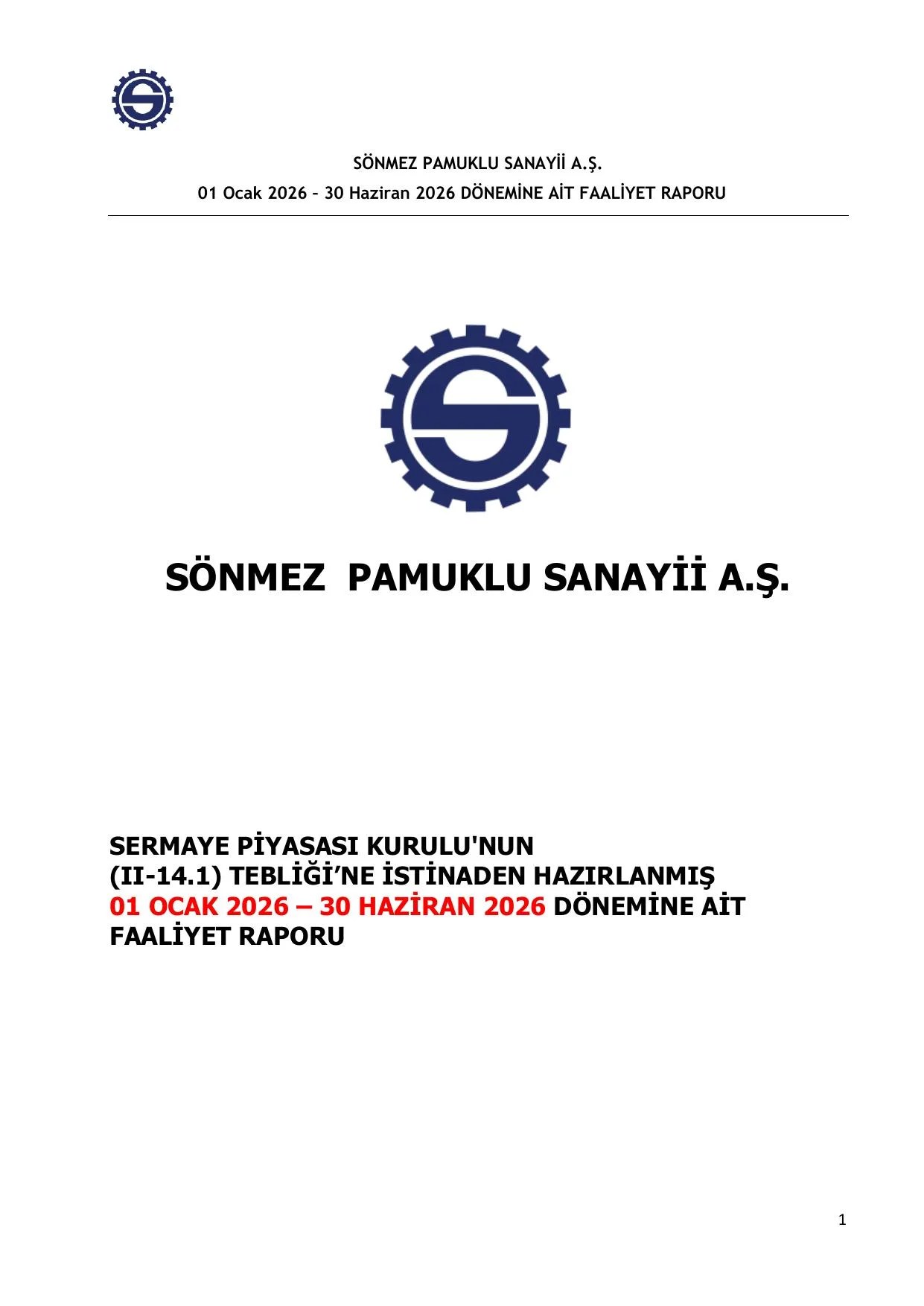 SNPAM Haziran-2026 Faaliyet Raporu.pdf โ sayfa 1